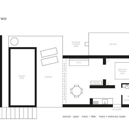 Villa Ab61 Tiny Design House For Two *